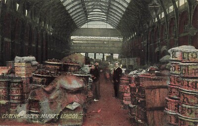 Postcard Covent Garden Market London England United Kingdom Printed in Germany