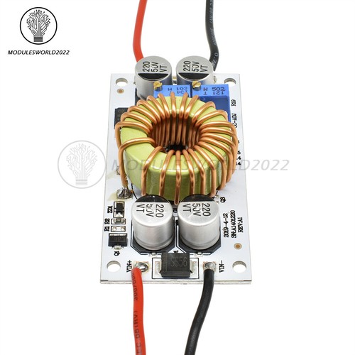 Modulo Alimentatore Convertitore Step-up Boost 250W 6A DC 8,5V-48V a DC 10-50V US - Foto 5 di 9