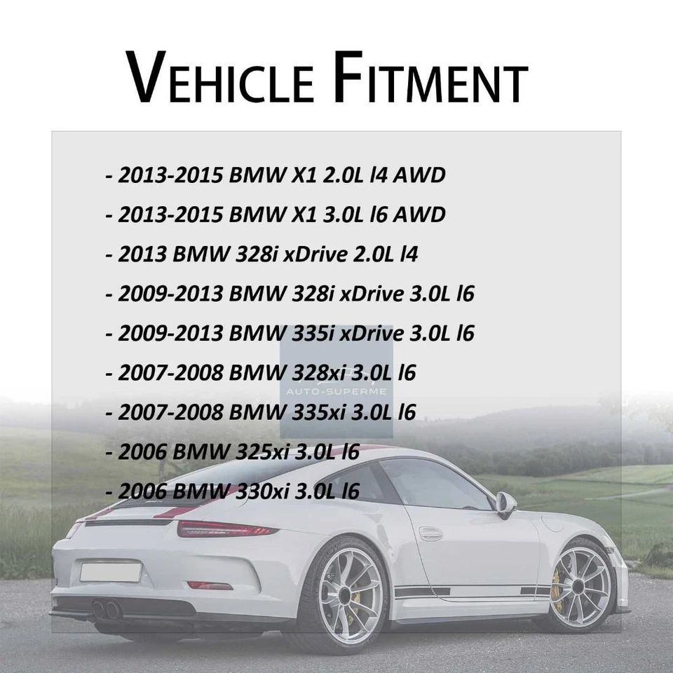 Brazo de control completo delantero inferior 2 piezas para BMW 335xi 2007 2008 3,0 L Foto 2 de 4