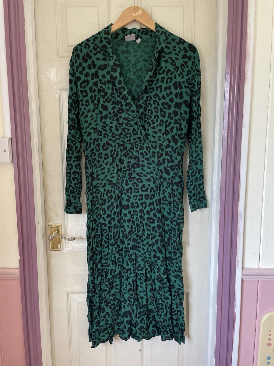 green emerald velvet dress Vestido midi animal print verde – The Good Girl