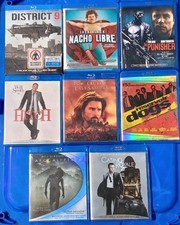 Lot Blu-ray DVD 8 Movies 6 Like New 1 Very Good 1 Good