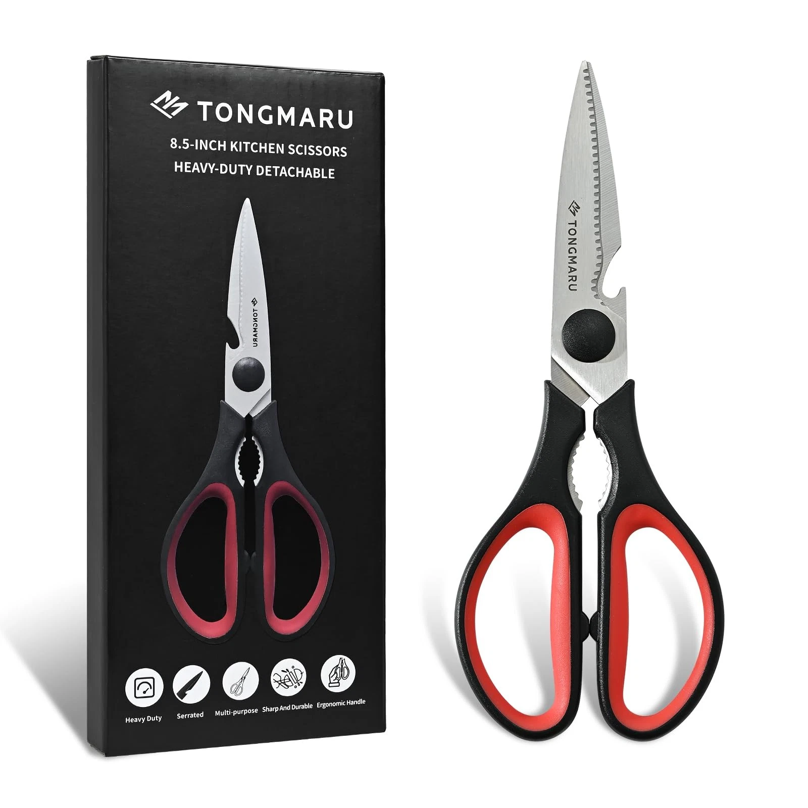 Kitchen Cooking Shears Heavy Duty Kitchen Scissor with, Detachable, All Purpo...