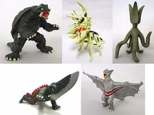 Trading Figure Complete Set of 5 "HG Gamera 2"