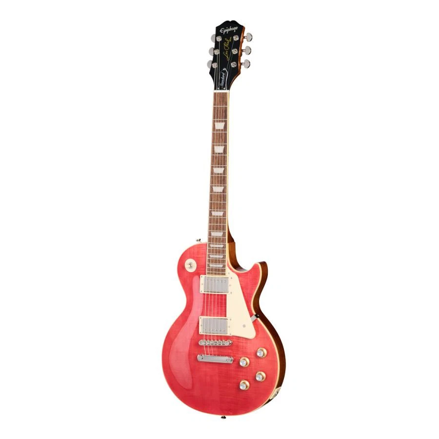 Epiphone Inspired by Gibson Les Paul Standard 60s Figured Fucshia - Image 2 of 4