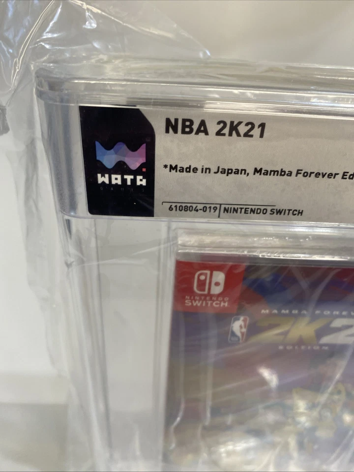 NBA 2K21 Kobe Mamba Forever Brand New WATA 9.8 A++ Factory Sealed Nintendo USA - Image 3 of 4