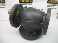 MILVACO 125S 200WOG 4" IBBM CHECK VALVE 2974M NOB