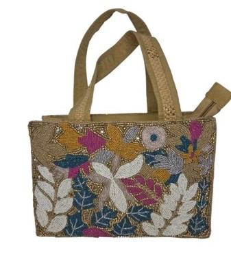 Coco Carmen Liliosa Beaded Mini Tote