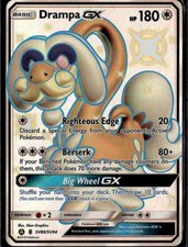 Drampa GX Shiny Holo Rare Hidden Fates Shiny Vault SV80/SV94 Colorless Pokemon C on eBay