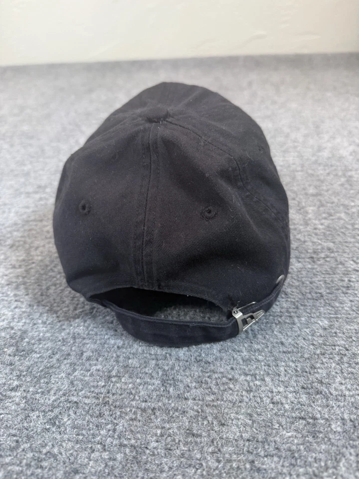 Cleveland Indians B Logo Chief Wahoo Hat Black Adjustable New Era Vintage Rare - Image 3 of 4