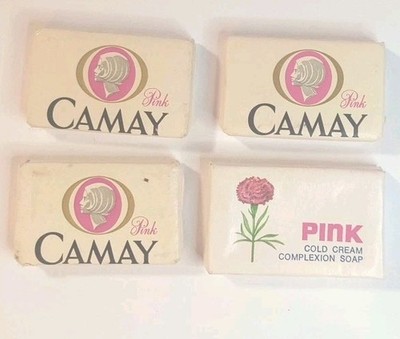 Vtg 1970s/80s Hotel Soap Lot - PINK Camay & Rare Brady Industries Las Vegas NOS