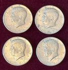 Lot Of Four 1967 Kennedy Half-Dollars, All 40% Silver ~ Very Nice Condition!