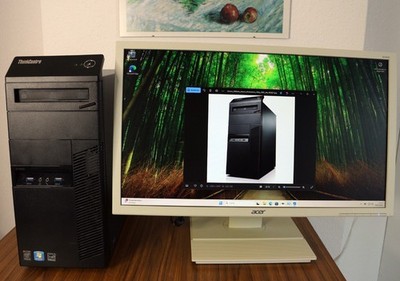 LENOVO THINKCENTRE M-Serie Windows 11 Pro 8GB DDR3 500GB Festplatte