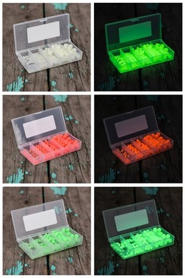 XXL Set 180 Stk. Gummiperlen Lockperlen Leuchtperlen Vorfachperlen in Box