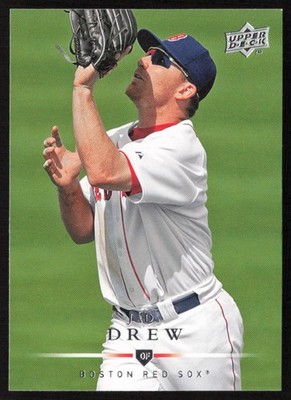 2008 Upper Deck J.D. Drew #439 Boston Red Sox
