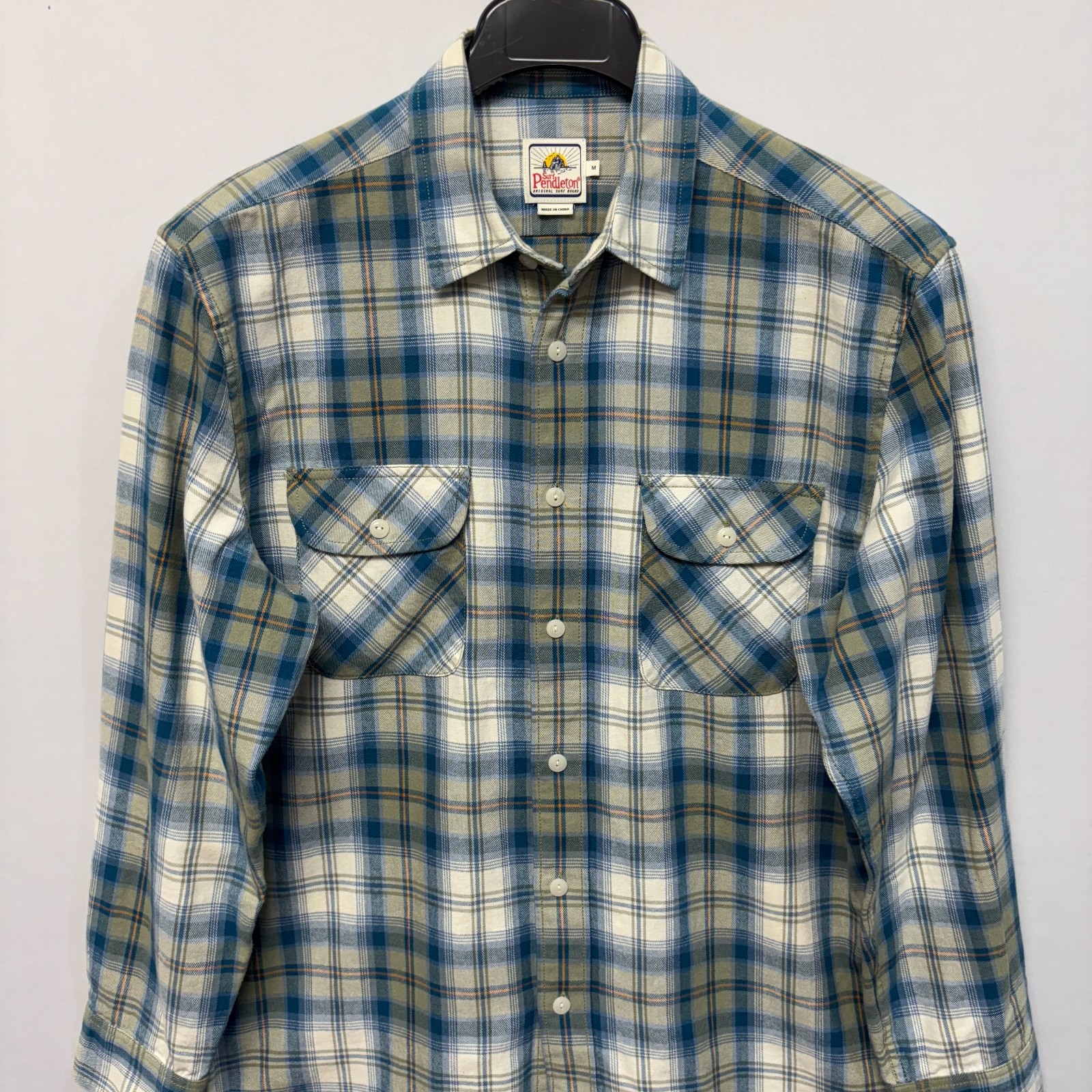 Surf Pendleton Men Long Sleeve Button Flannel Shi… - image 8