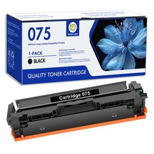 1PK 075 BLACK Toner Cartridge for Canon ImageCLASS LBP647Cdw MF665CDW MF663Cdw