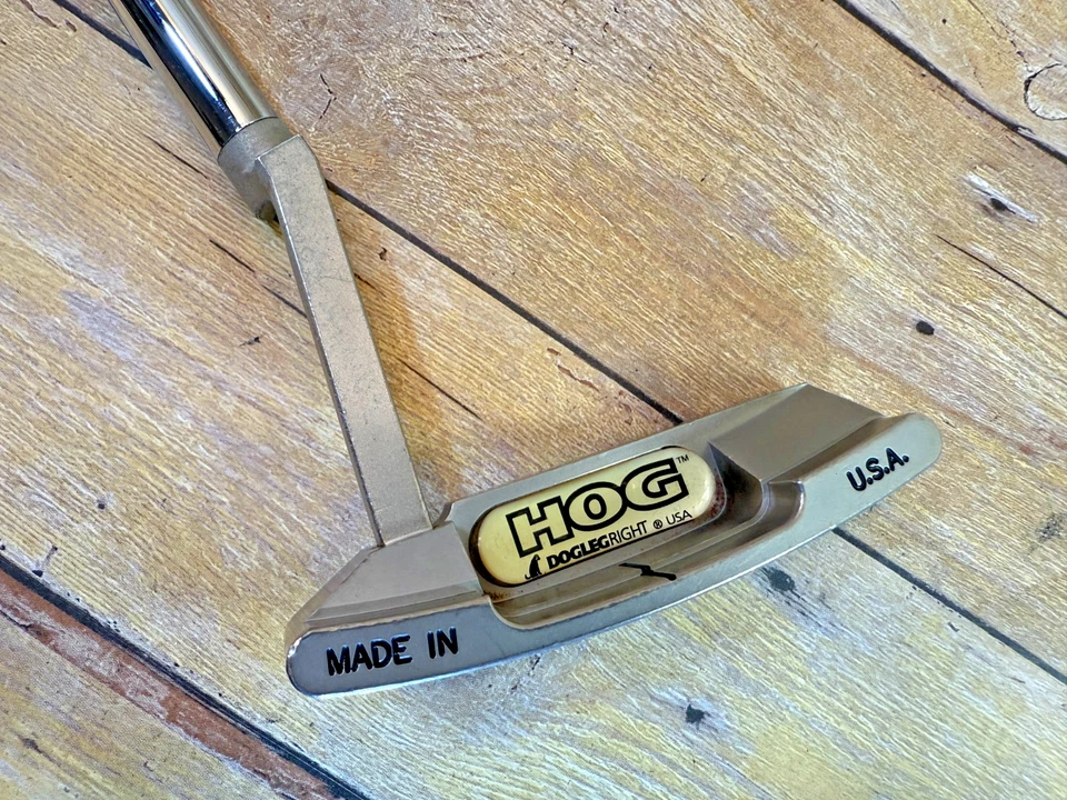 HOG MODEL 1OO3C-S BLADE PUTTER RH STEEL FAT SHAFT POSTITRAC JUMBO GRIP 33" ⛳EUC⛳ - Image 2 of 4