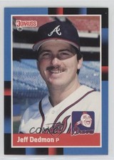 1988 Donruss Jeff Dedmon (Solid Blue Upper Left Corner) #325 h6c