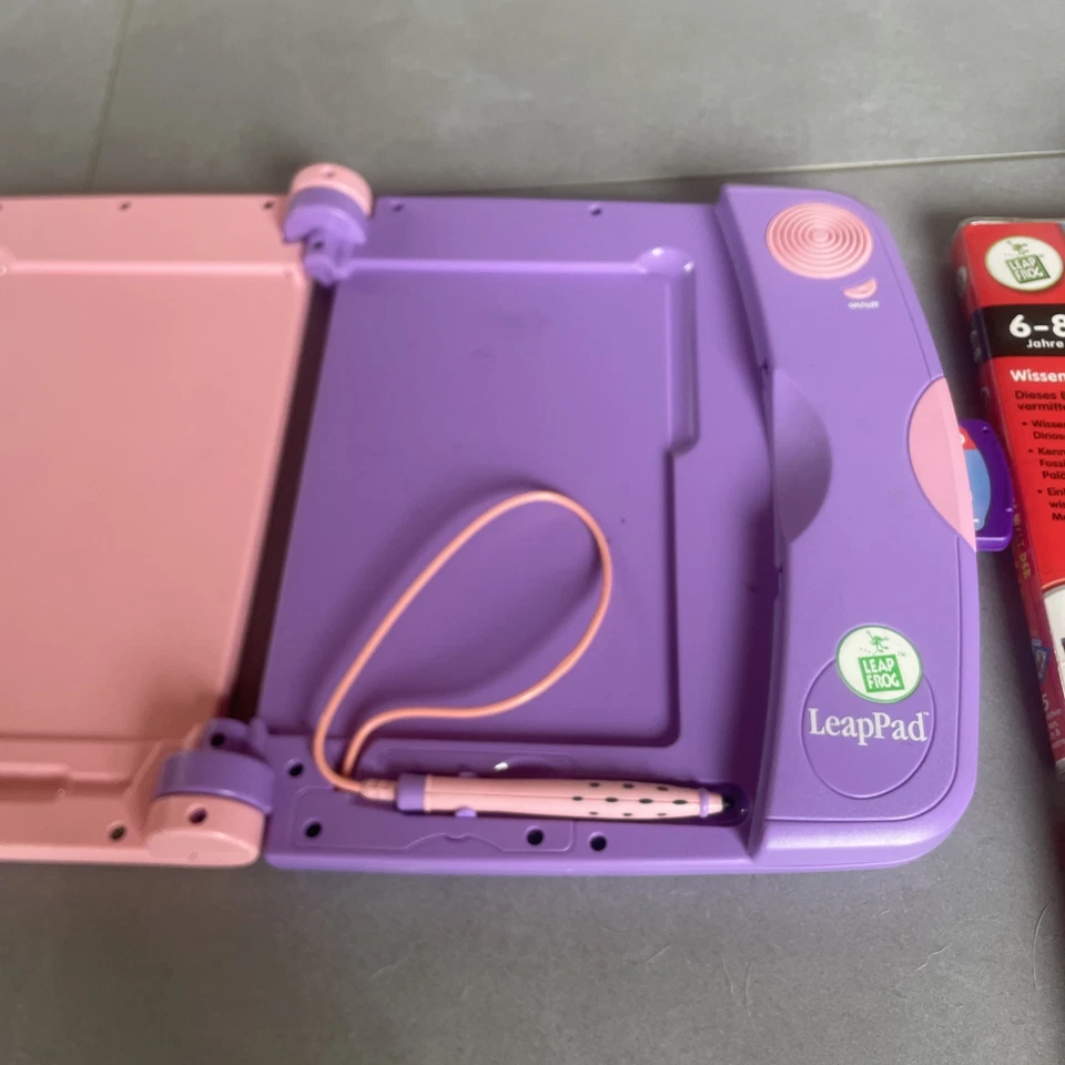LeapPad LeapFrog Lerncomputer mit 5 Lernspielen - Bild 2 von 3
