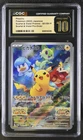 CGC 10 PIKACHU FULL ART HOLO PROMO 001/SV-P SCARLET VIOLET JAPANESE PRE-ORDER