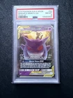Pokemon TCG Gengar & Mimikyu GX 53/181 Sm-Team Up Holo Ultra Rare TAG TEAM PSA 8
