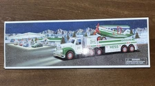 Hess Toy Truck and Airplane 2002 Collectible