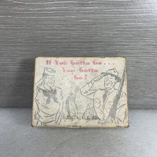 Vintage WWII If You Gotta Go  #749 1491 H. Fishlove Souvenir of Milwaukee, WI