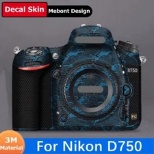 For Nikon D750 Decal Skin Camera Protective Sticker Vinyl Wrap Anti-Scratch Film