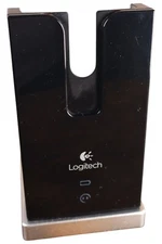Logitech H820e Dual Wireless Headset Charging Stand Dock Station Black Silver