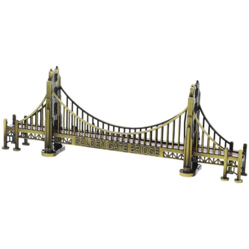 Legierung Brücke Modell Reise Heim Ornament Tischplatte Handwerk - Bild 1 von 12