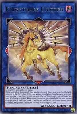 Knightmare Unicorn GEIM-EN050 1st Rare NM Yu-Gi-Oh! DNA GAMES