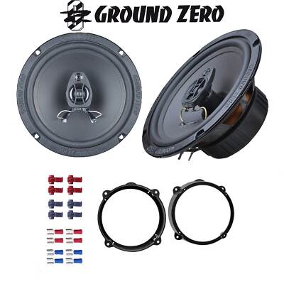 Auto Lautsprecher Ground Zero Boxen 16,5 cm 165mm Koax für Alfa Romeo 147 937