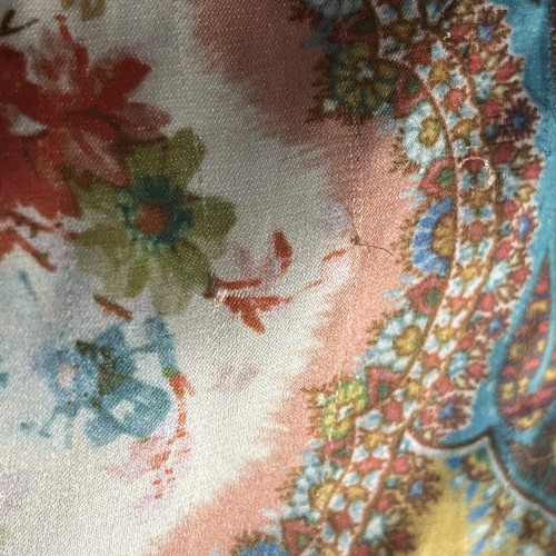 Avoca Anthology Dublin Fleur Printed Dress with Beaded Neckline. Size 3.#T - Picture 20 of 21