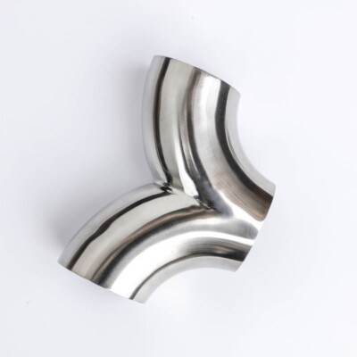 Stainless Steel 3 Way Tee Round Tube Connector Railing Tube Connector-ALLWIN Architectural Hardware