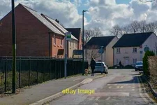 Photo 6x4 Hortham : Hickory Lane Almondsbury Looking along Hickory Lane o c2022