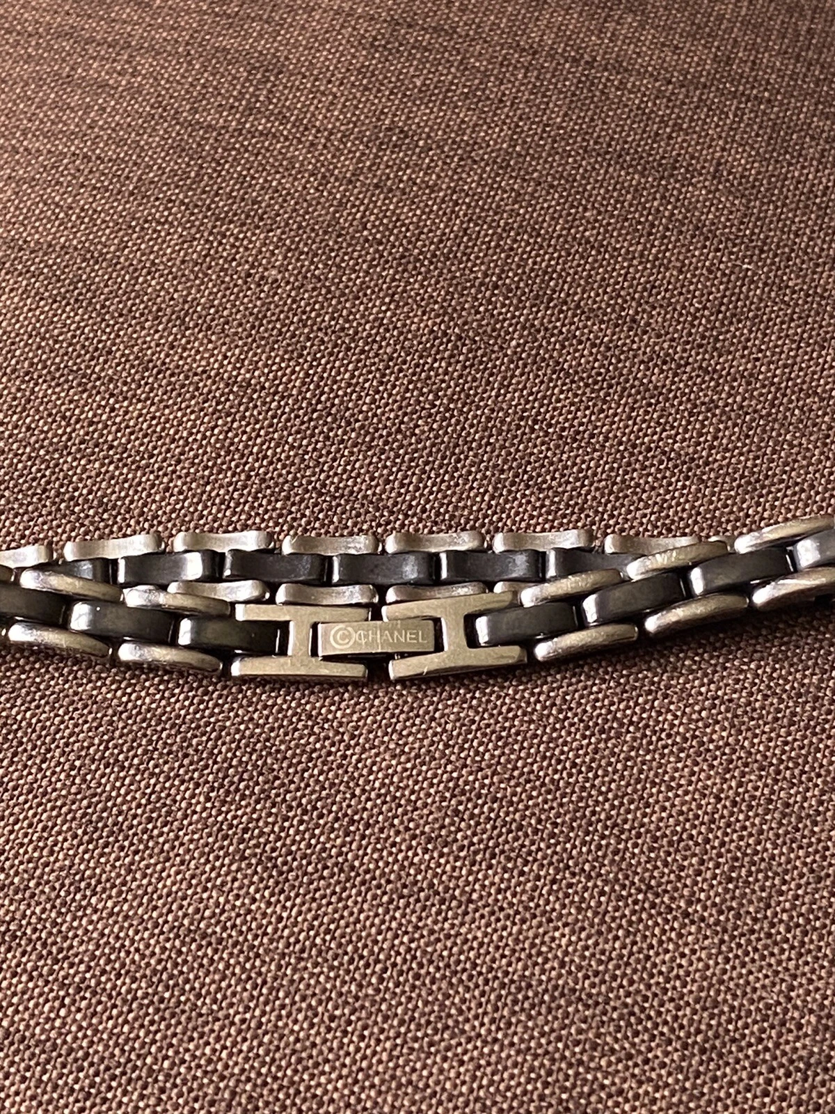 Bracciale Chanel ceramica e acciaio inox