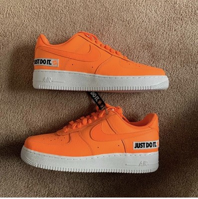 air force 1 low just do it pack orange