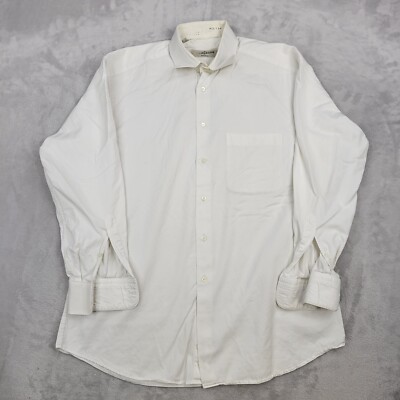 Ermenegildo Zegna Shirt Mens 41-16 Dress Oxford Formal Suit