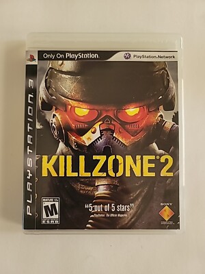 Killzone 2 (Sony PlayStation 3, 2009) Pre-owned Excellent Condition  Very Clean 