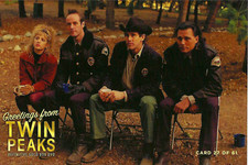 TWIN PEAKS DEFINITIVE BOX POATCARD # 51 SHERIFF DEPT
