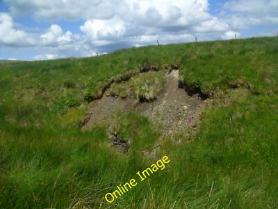 Foto 6x4 Erosionsnarbe auf Whiteknowe Kopfbrand bei Mollin südlich von Moffa c2014