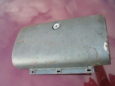 1951 Ford Deluxe 2 Dr Shoebox Glovebox Door With Hinge Lock No Key Works Well