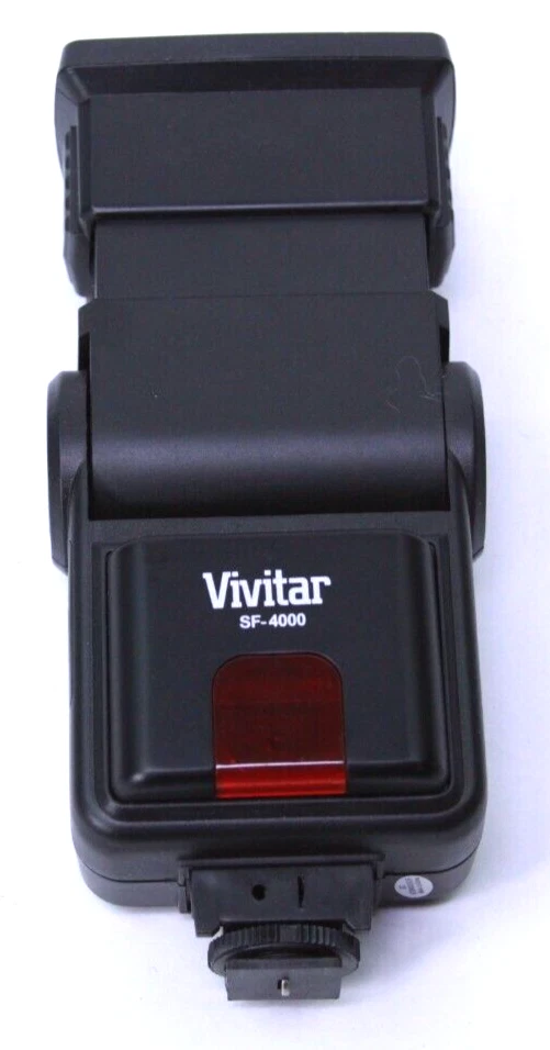 Vivitar SF-4000 Flash FOR CANON EOS T3 T3i T4I T5I 1100D FITS ALL EOS REBEL - Image 2 of 4