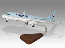 Airbus A220-300 Korean Air Desk Wood Airplane New Model Large Scale 1/100