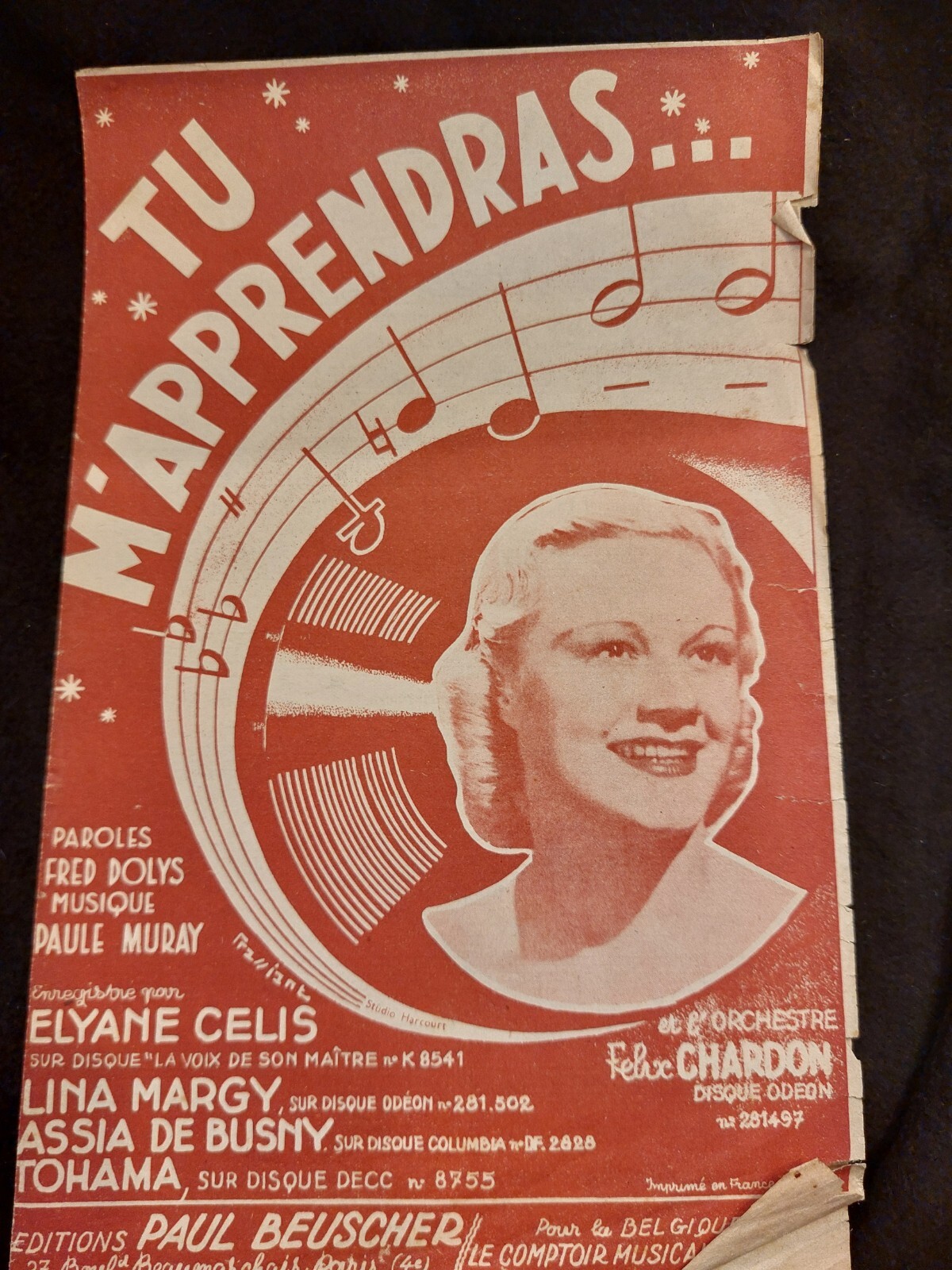 Partition You Will Teach Me Elyane Celis Sheet Music