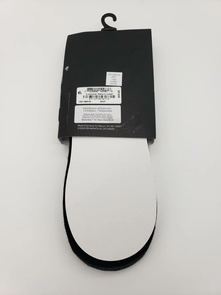 Paquete de 3 calcetines Alfani para hombre blanco/gris/negro 7-12 NUEVO Foto 2 de 3