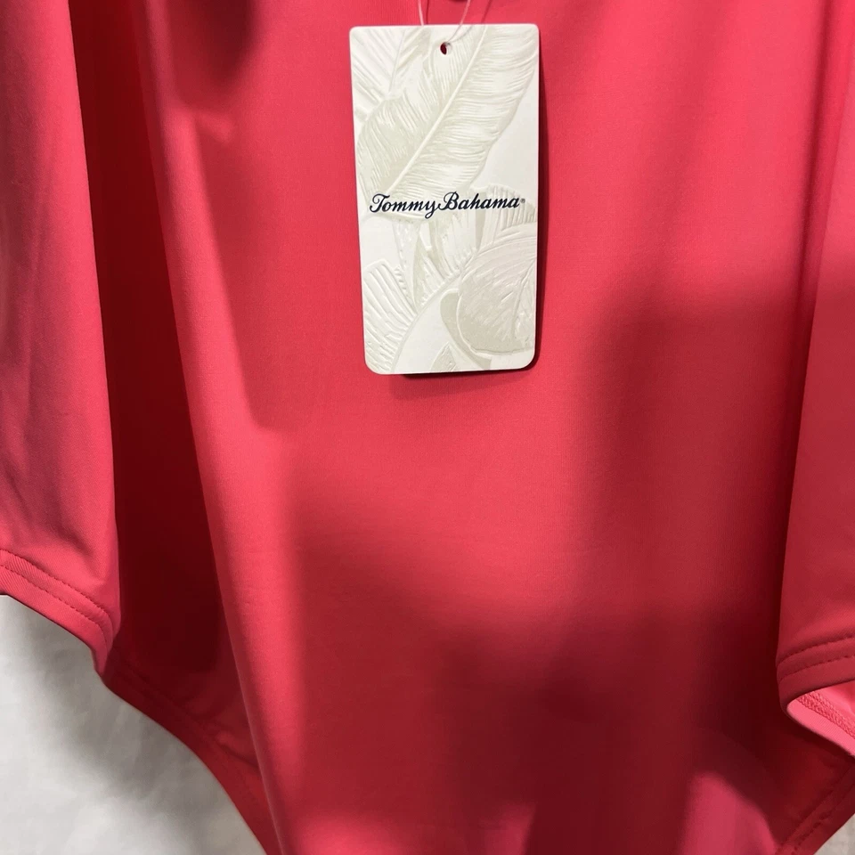 Traje de baño Tommy Bahama cuello alto de una pieza para mujer talla 10 nuevo con etiqueta coral precio de venta sugerido por el fabricante $138 Foto 3 de 4