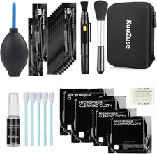 Professional DSLR Camera Cleaning Kit with APS-C Cleaning Swabs, Microfiber Clot