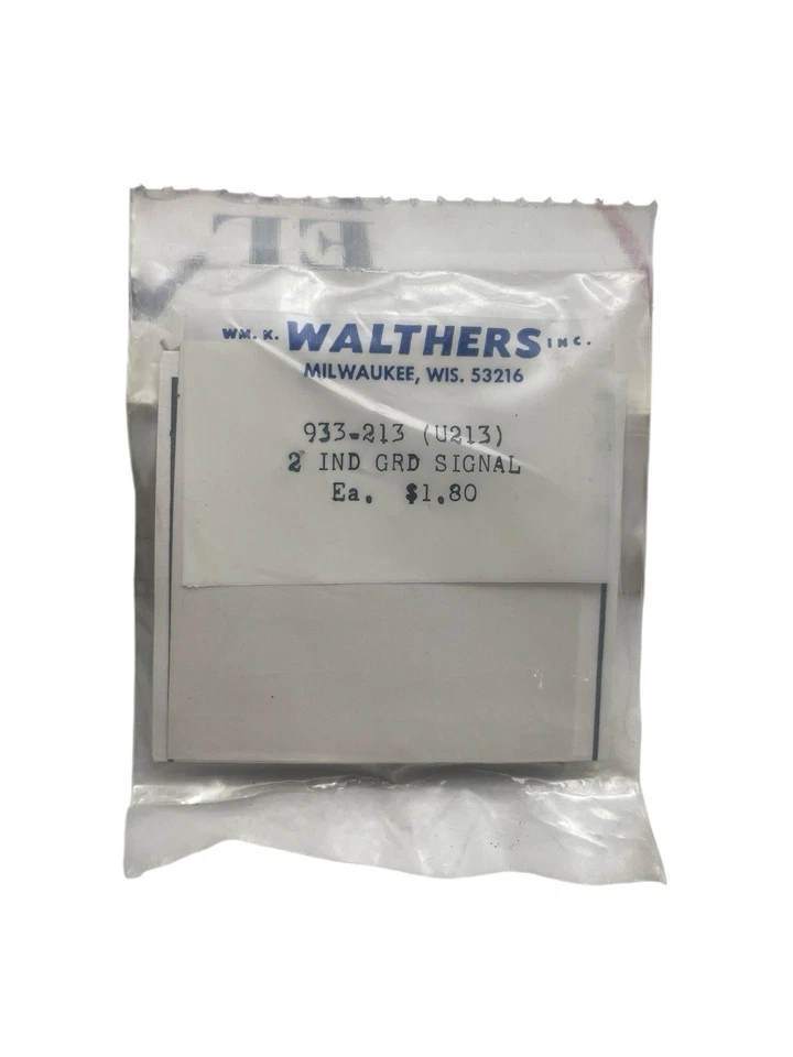 Walthers Milwaukee, Wis.  2 IND GRD Signal 933-213 U213 New 1 Pk - Image 2 of 4