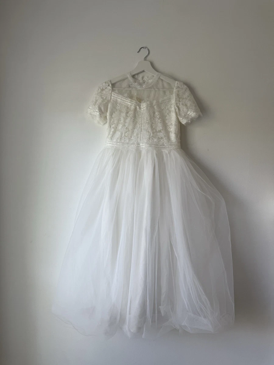 chinese dress ladies Size 14 Casablanca 2581 Rome Ivory/Nude/Ivory/Silver Gown – Bridal Sense main image 1